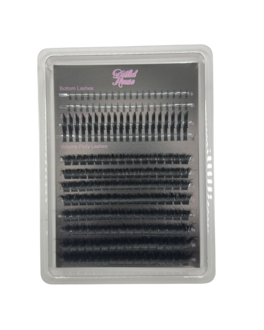 Bottom, Spikes, Cluster Lashes