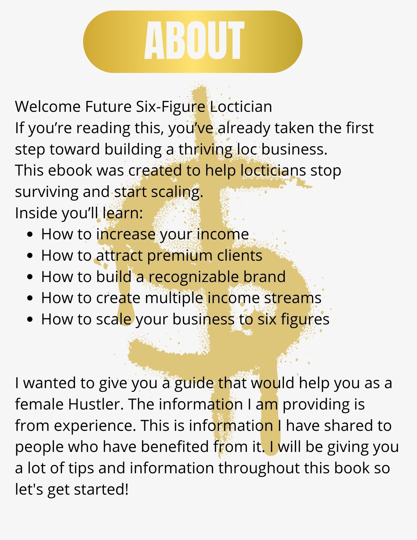 The 6 Figure Loctician Guide Ebook